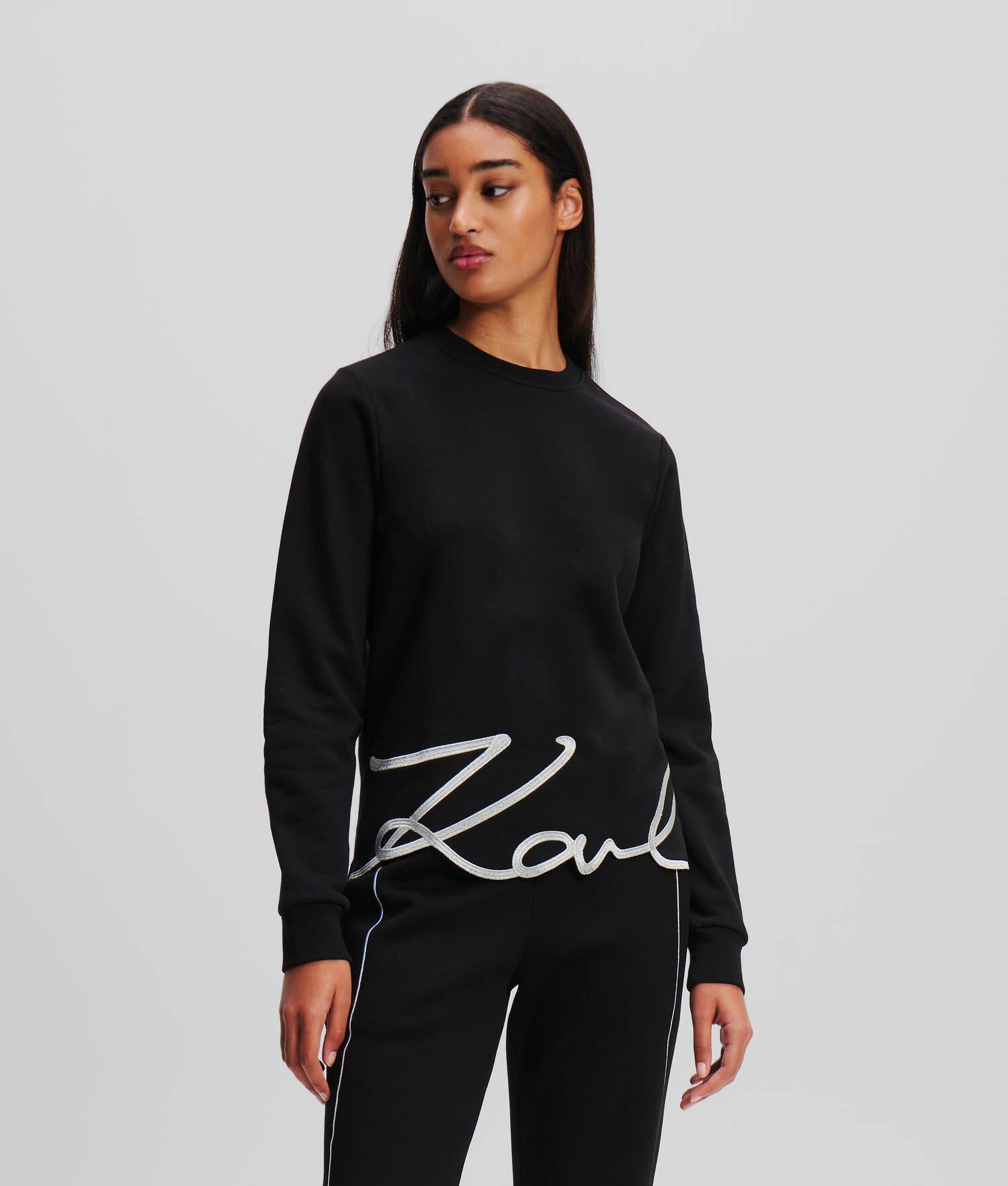 KARL SIGNATURE HEM SWEATSHIRT Product Image