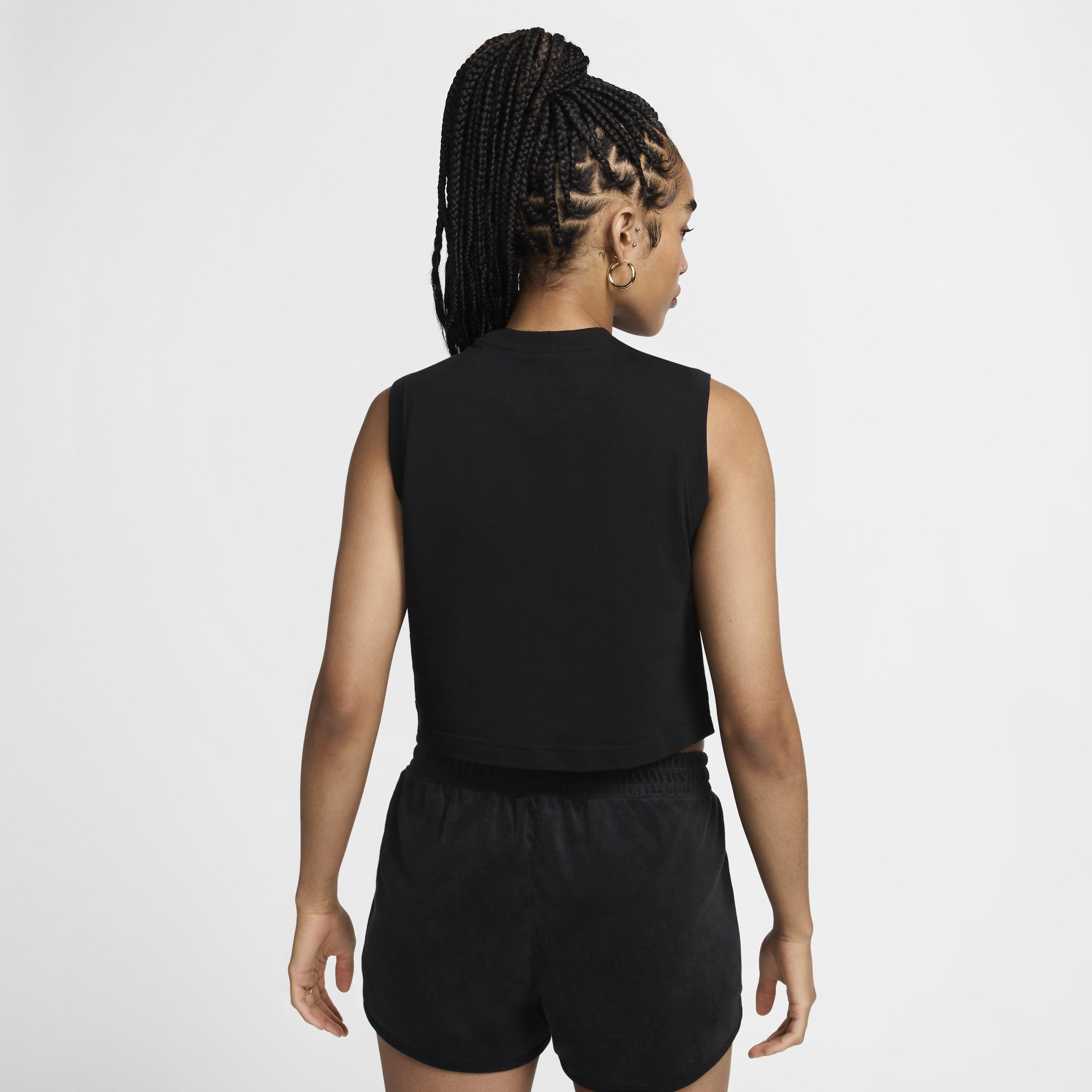 Nike Women's Court Heritage Cropped Tennis Tank Top Product Image