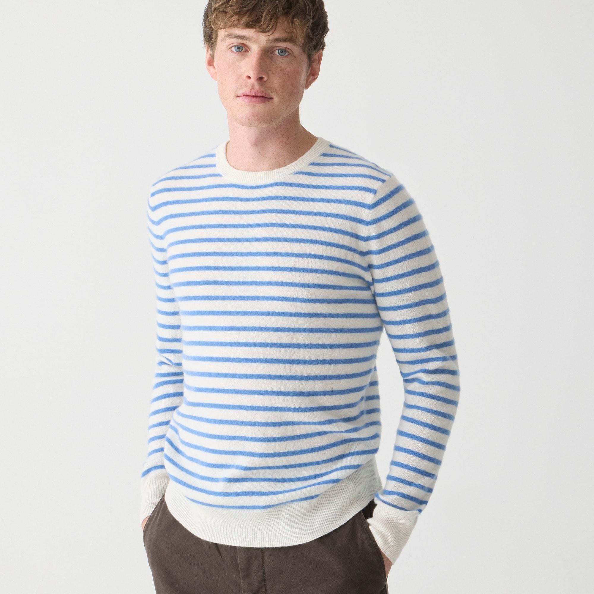 Cashmere sweater in stripe Product Image