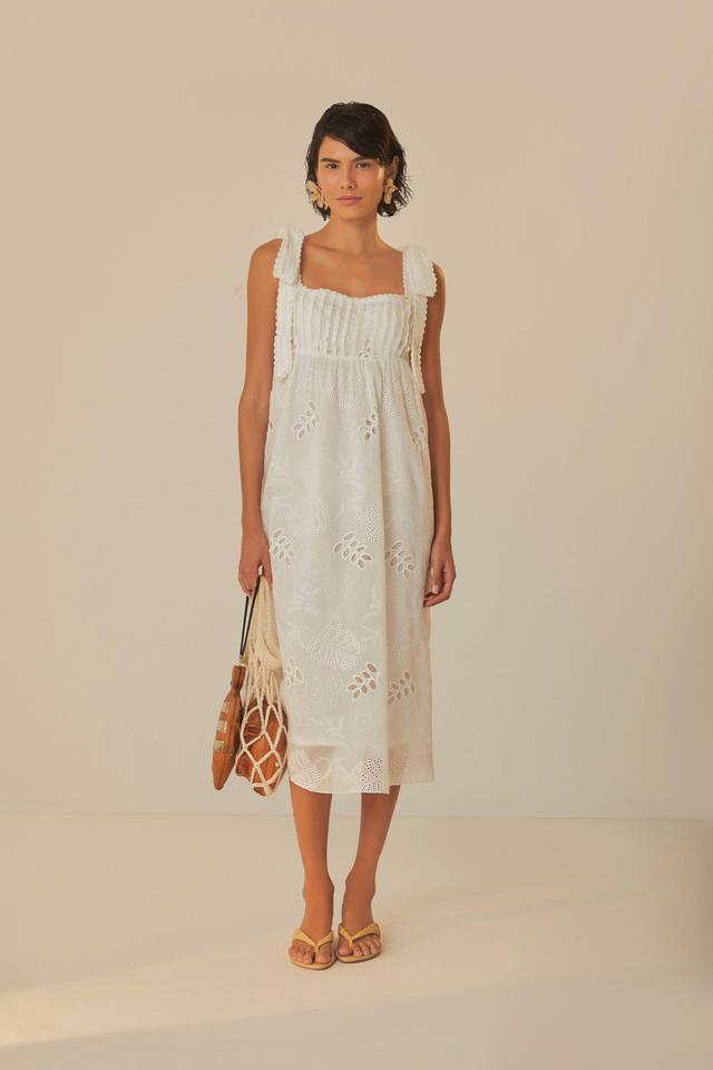 Off-White Midi Dress Product Image