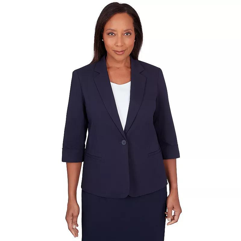 Womens Alfred Dunner Classic Fit Jacket Product Image