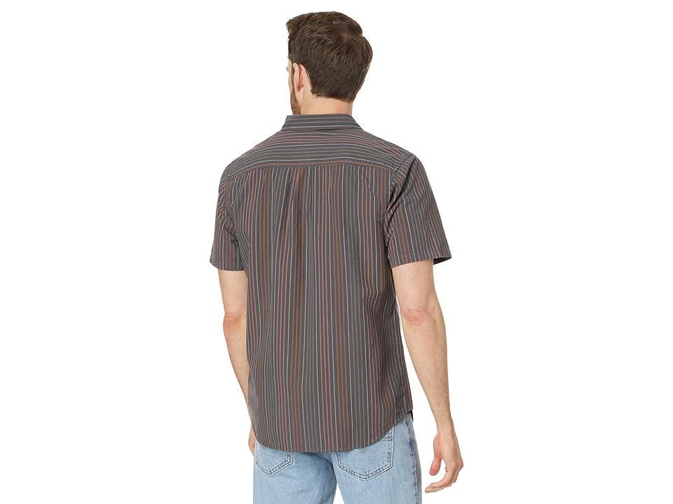 Madewell Perfect Short-Sleeve Shirt in Seersucker (Thundercloud) Men's Clothing Product Image