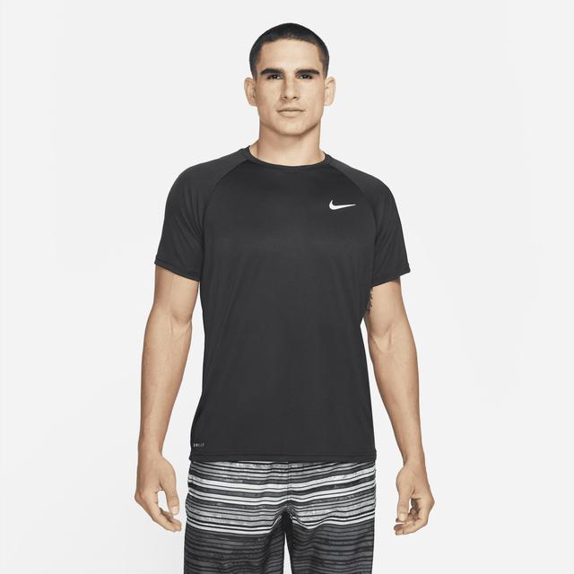 Nike Men's Essential Short-Sleeve Hydroguard Swim Shirt Product Image