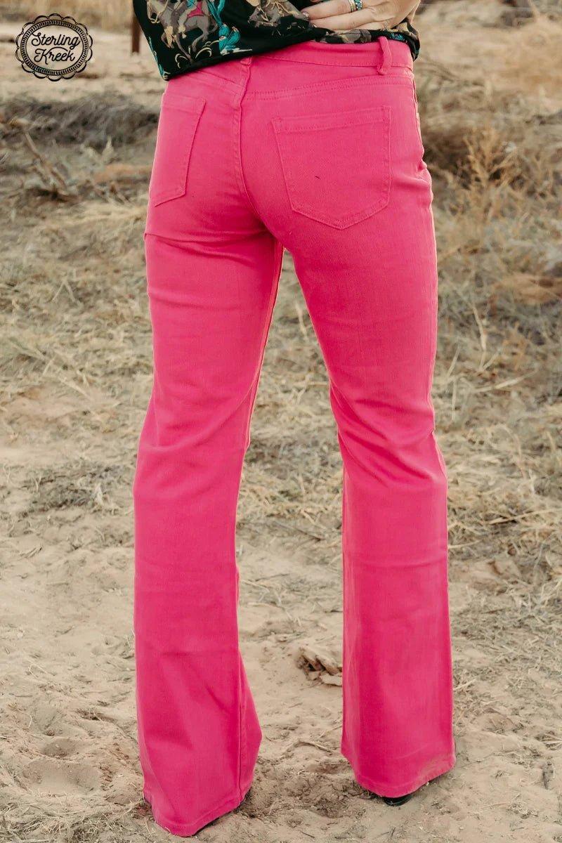 Walking West Denim PINK Long Product Image