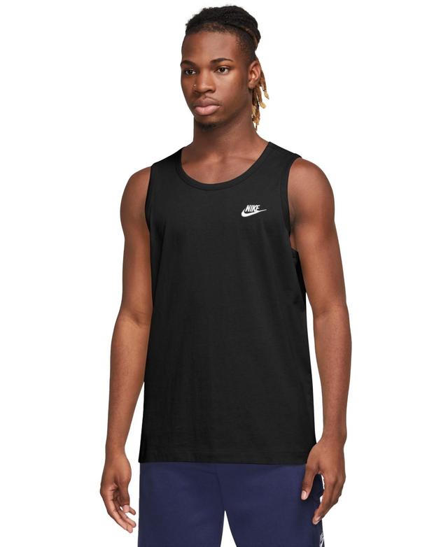 Nike Mens Sportswear Club Tank - Black Product Image