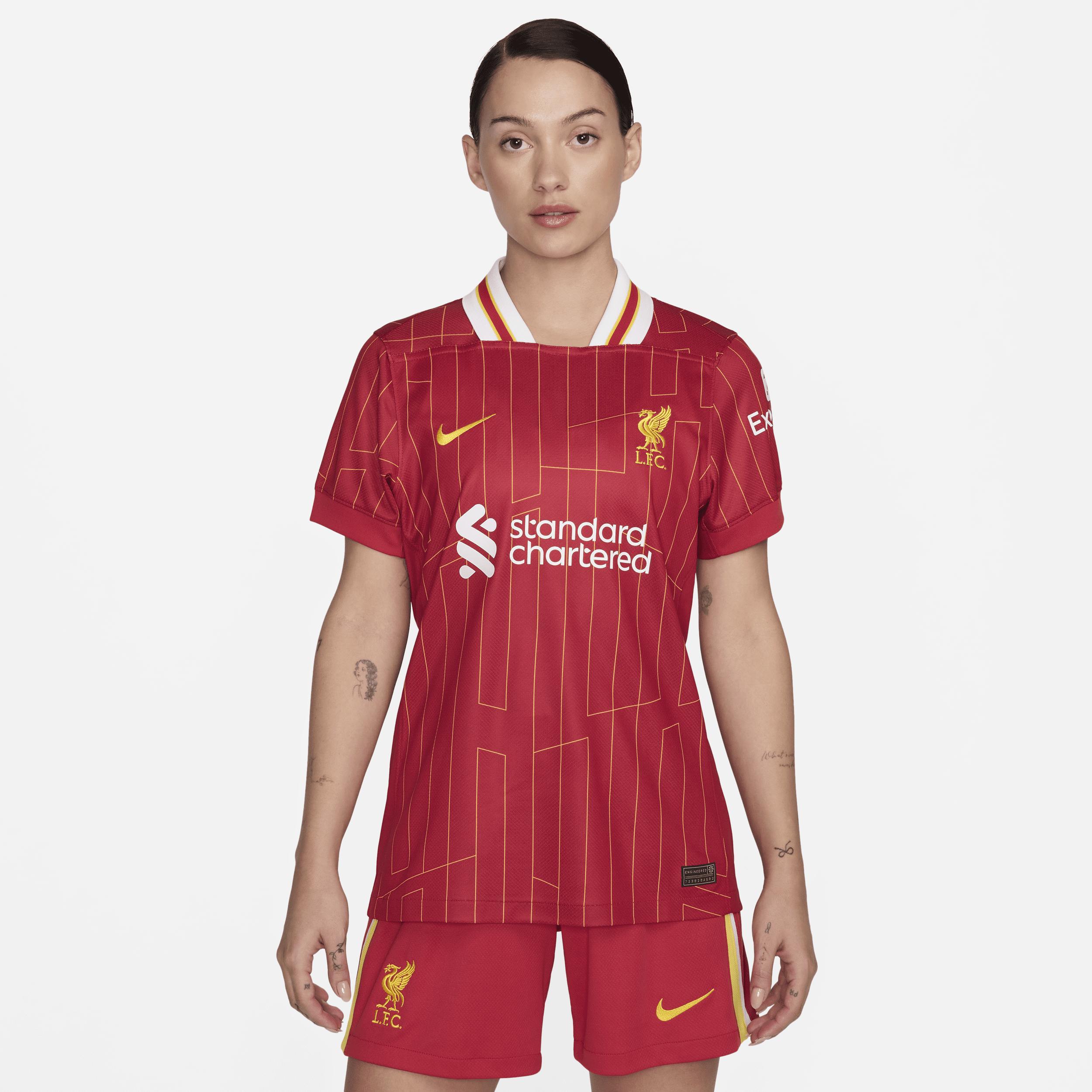 Liverpool FC 2024 Stadium Home Nike Womens Dri-FIT Soccer Replica Jersey Product Image