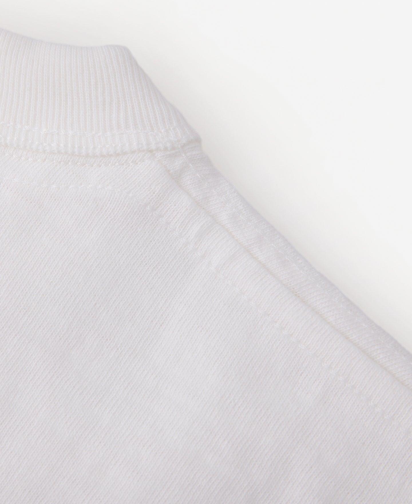 10.5 oz US Cotton Tubular Gusset T-Shirt - White Product Image