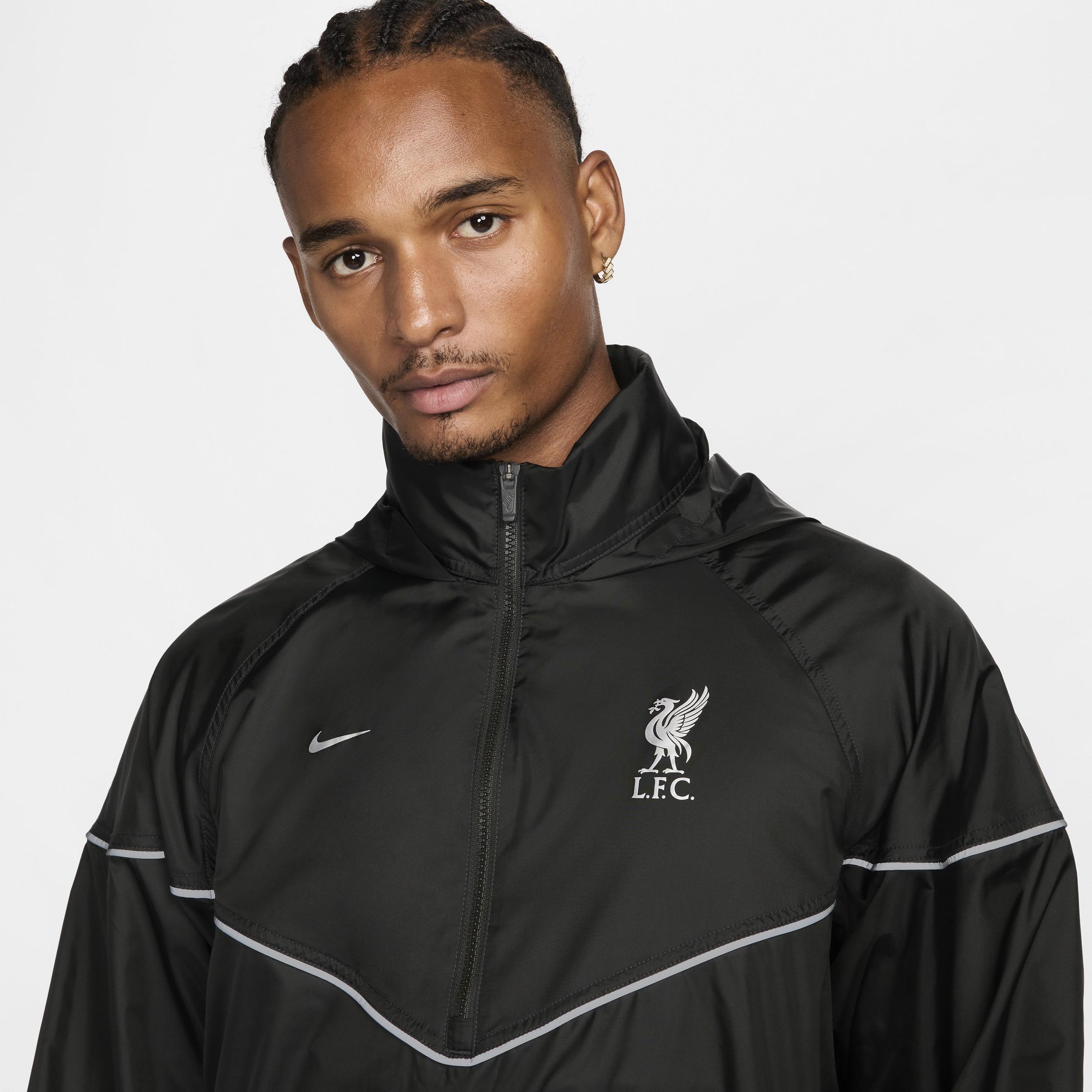 Liverpool FC Windrunner Nike Men's Soccer Anorak Jacket Product Image