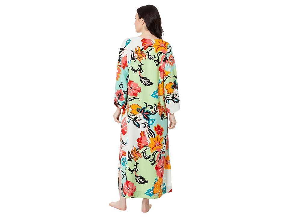 Natori Marbella 52 Zip Caftan Multi) Women's Pajama Product Image