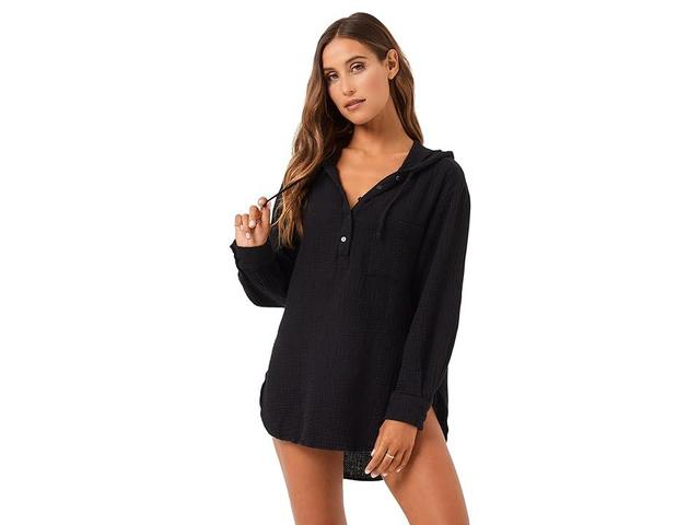 L Space Sonora Long Sleeve Cover-Up Tunic Product Image