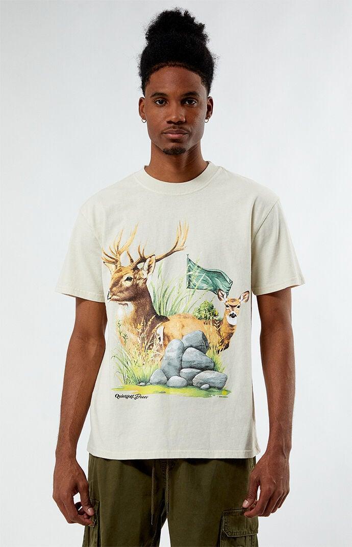 QUIET GOLF Mens Wildlife T-Shirt Product Image