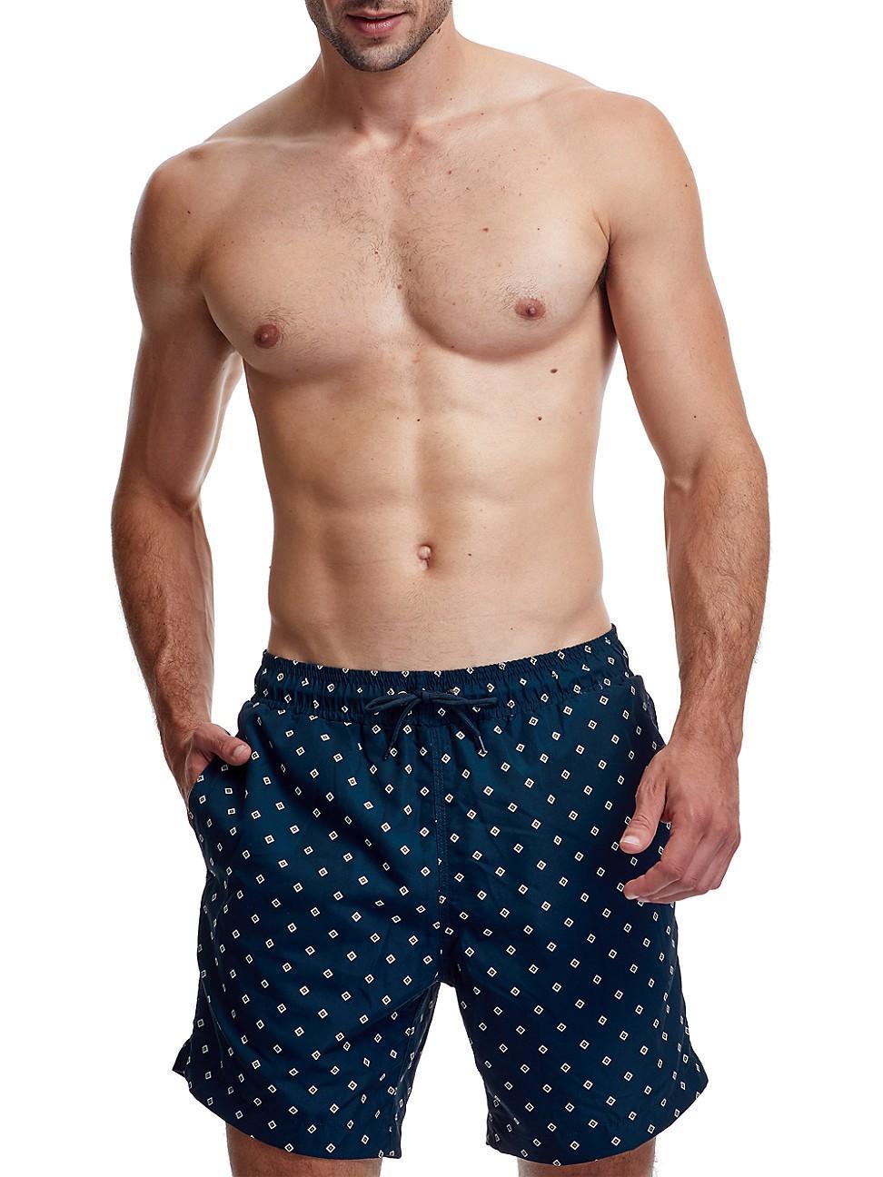 Mens Printed Swim Shorts Product Image