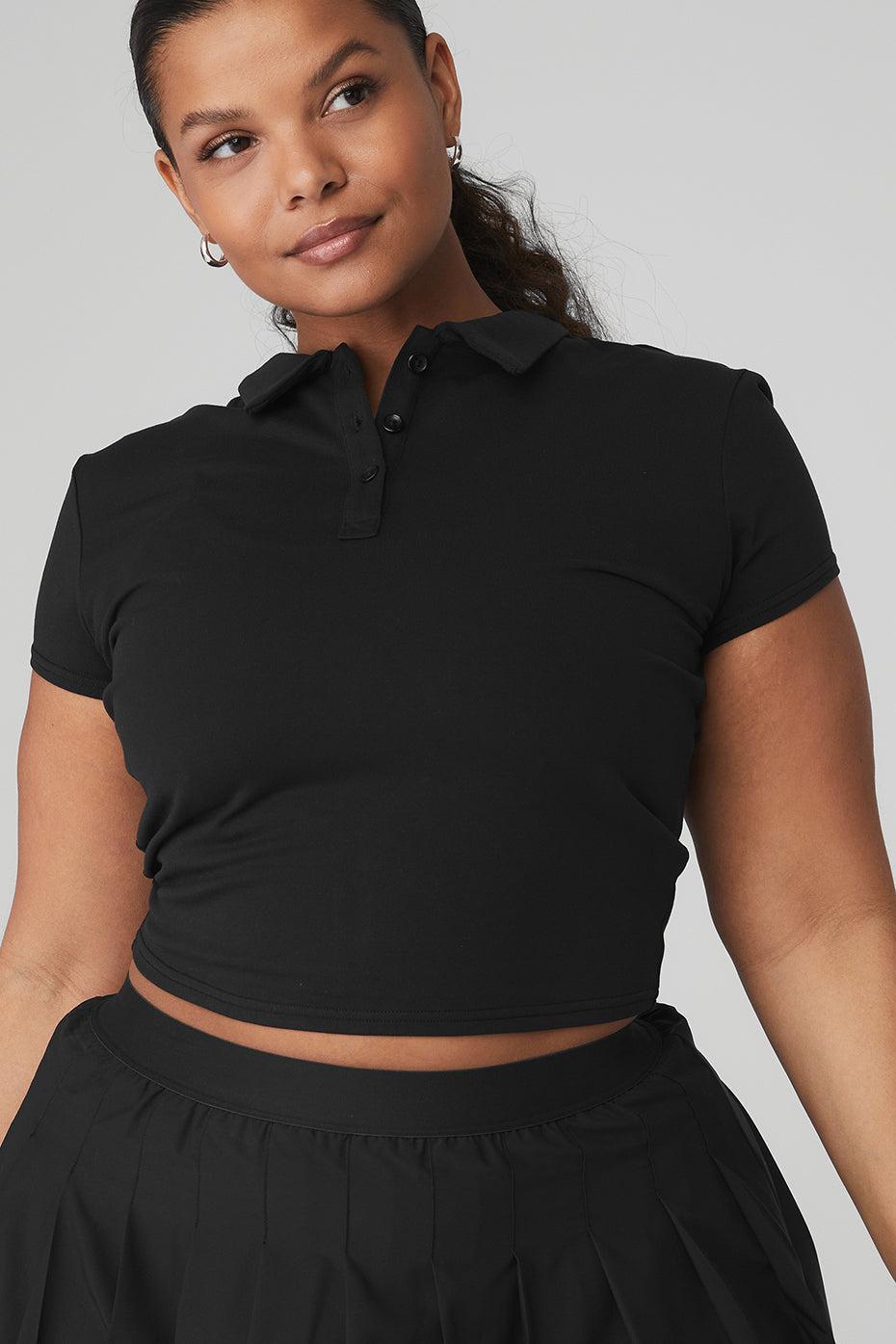 Varsity Tennis Skirt - Black Female Product Image