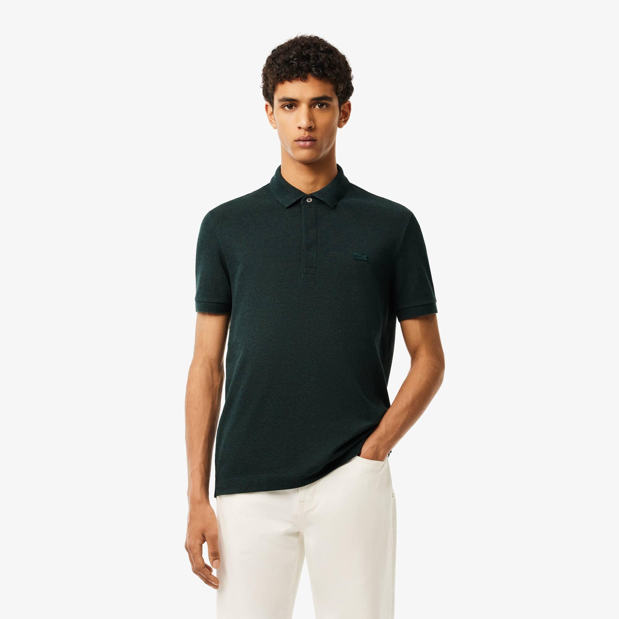 Regular Fit Paris Stretch Piqué Polo Shirt Product Image