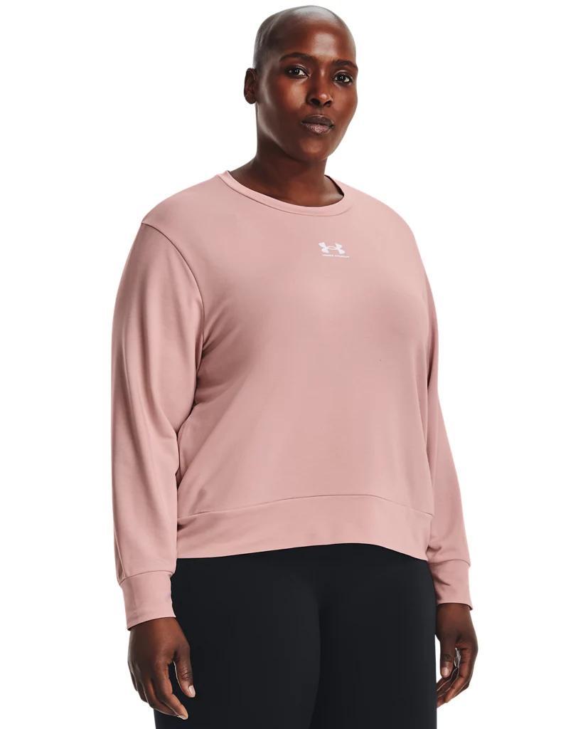 Women's UA Rival Terry Crew Product Image