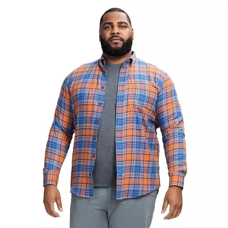 Mens IZOD Stratton Flannel Long Sleeve Button Down Shirt, Mens Product Image