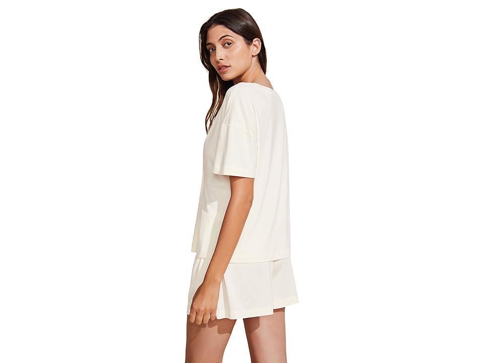 Eberjey Gisele Everyday T-Shirt (Ivory) Women's Pajama Product Image