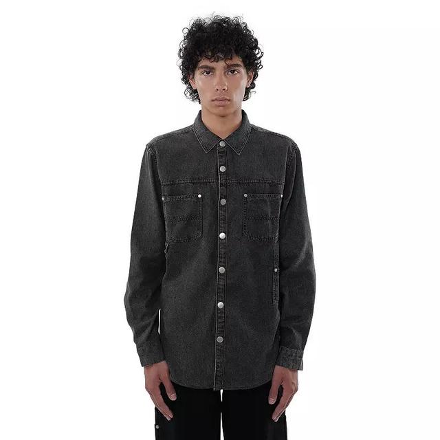 WeSC America Inc Men's Acid Wash Carpenter Overshirt Product Image