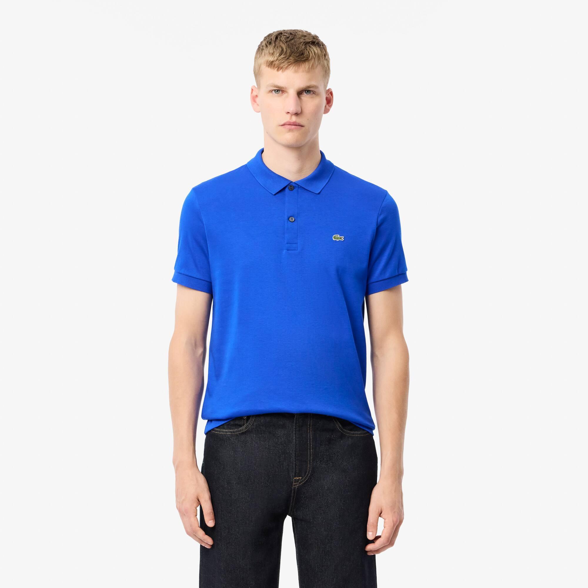 Regular Fit Cotton Pima Polo Shirt Product Image