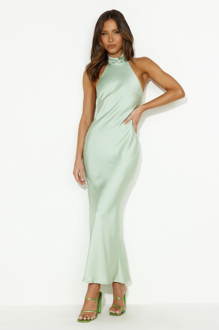 Say I Do Maxi Dress Sage Product Image