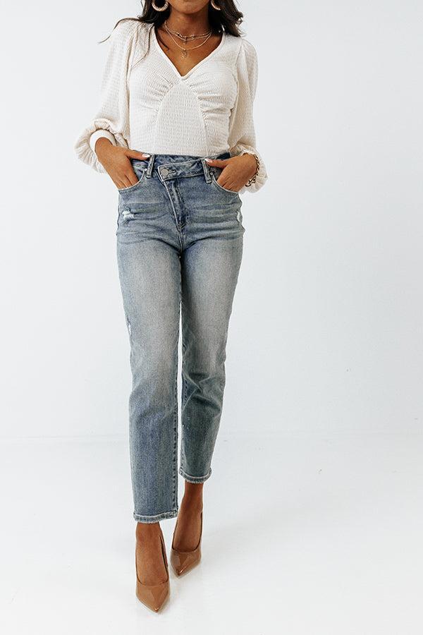 The Colten High Waist Distressed Jean Product Image