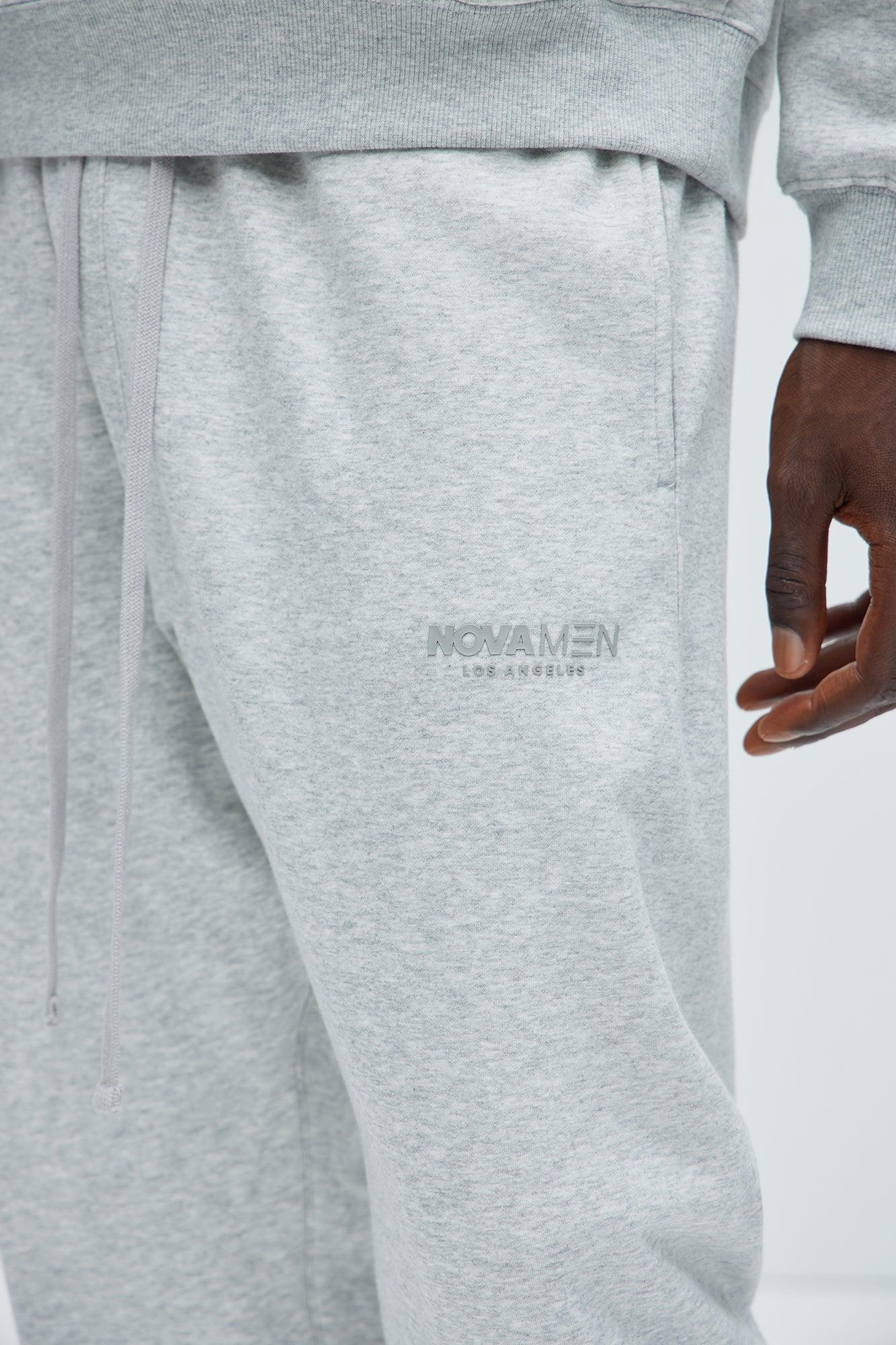 Tyson Novamen Heavyweight Sweat Jogger - Heather Grey Product Image