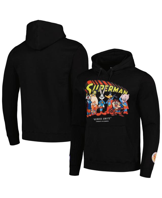 Mens Freeze Max Black Looney Tunes Pullover Hoodie Product Image