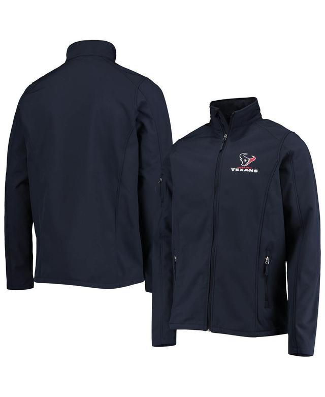 Men's Dunbrooke Navy Houston Texans Big & Tall Sonoma Softshell Full-Zip Jacket Product Image