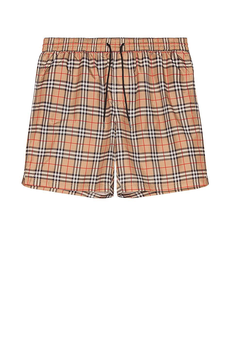 burberry Guildes Vintage Check Swim Trunks Product Image