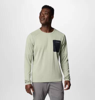 Columbia Mens Columbia Tech Knit Long Sleeve Crew- Product Image