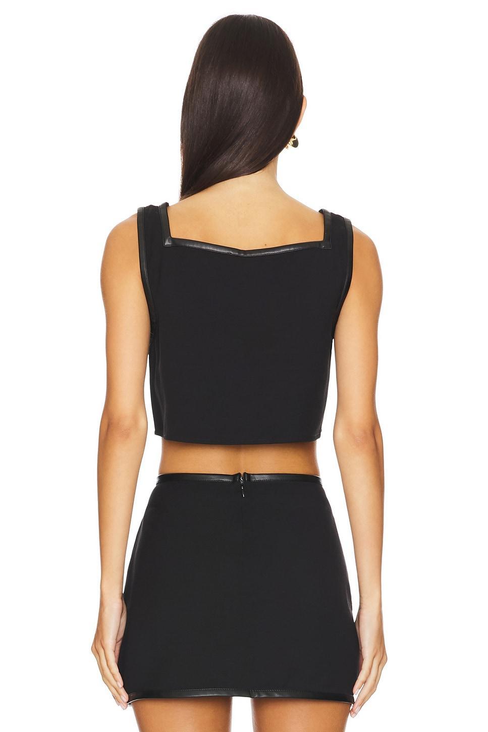 Cropped Square Neck Top WeWoreWhat Product Image