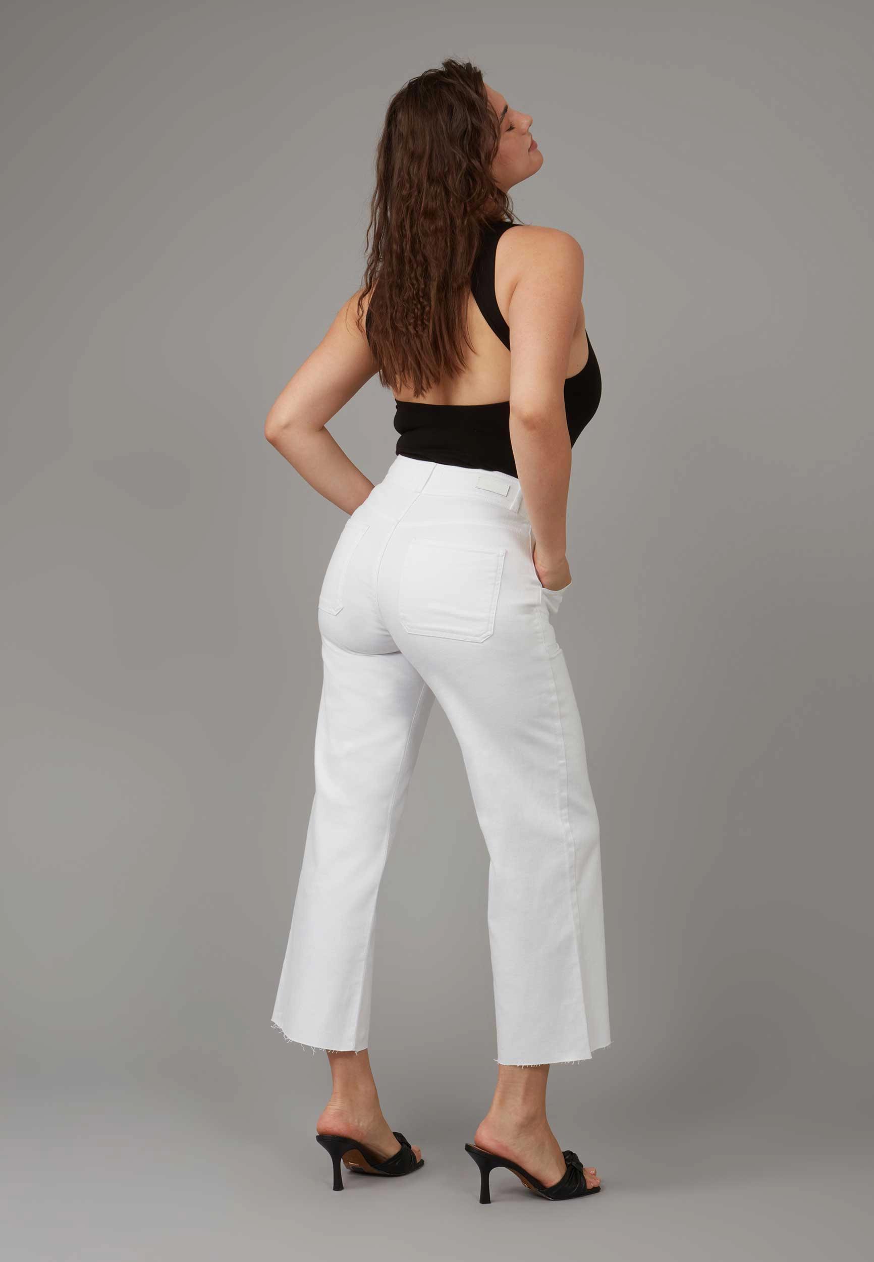 Lola Jean Colette High Rise Wide Leg Jean Product Image