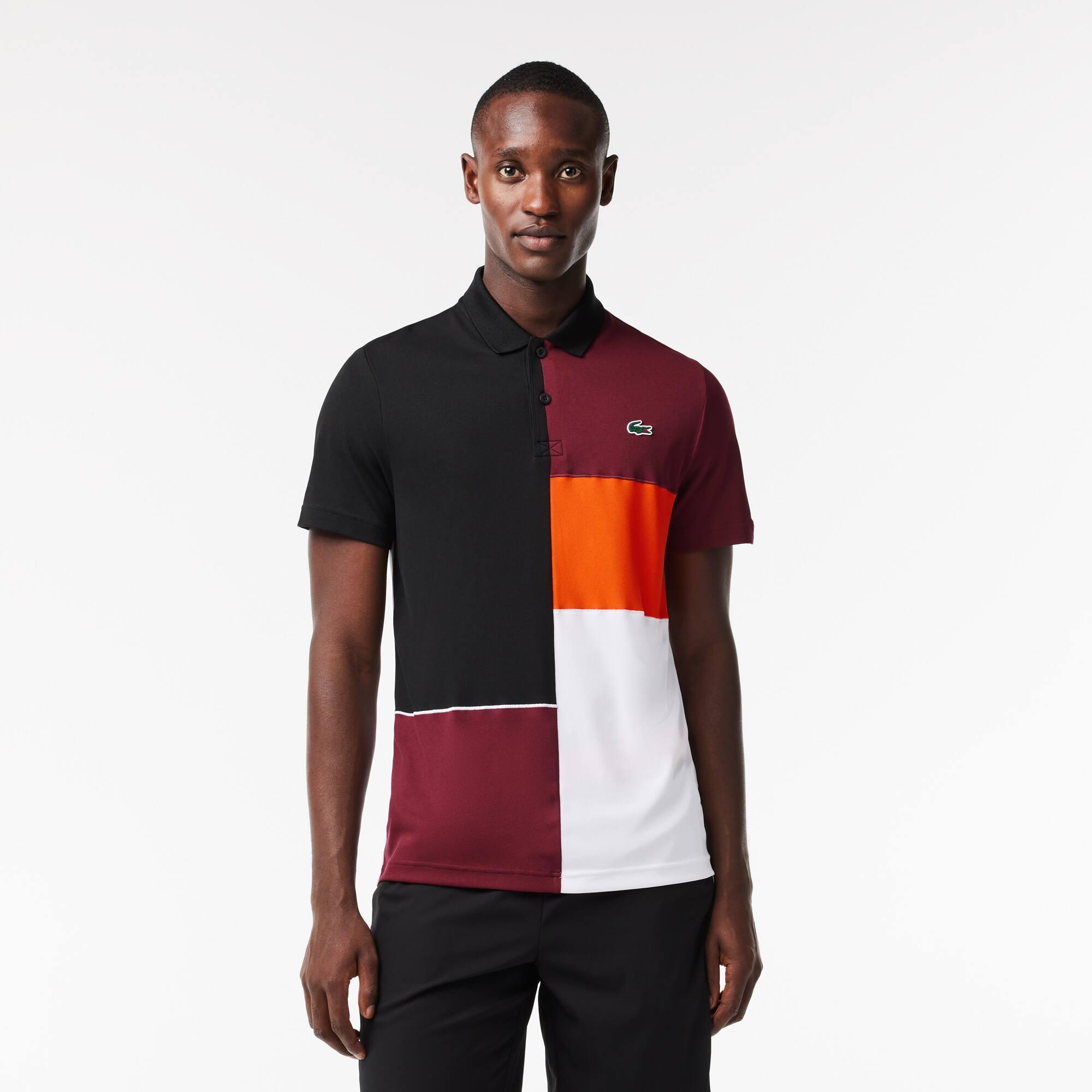 Regular Fit Recycled Fiber Tennis Polo Shirt Product Image