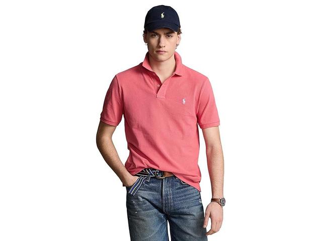 Polo Ralph Lauren Custom Slim Fit Mesh Polo Shirt 4) Men's Clothing Product Image