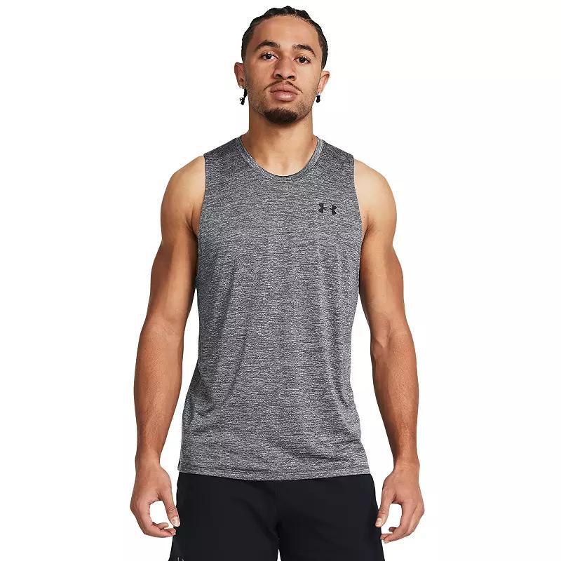 Under Armour Mens Ua Tech Performance Tank - Castlerock Gry/ Product Image