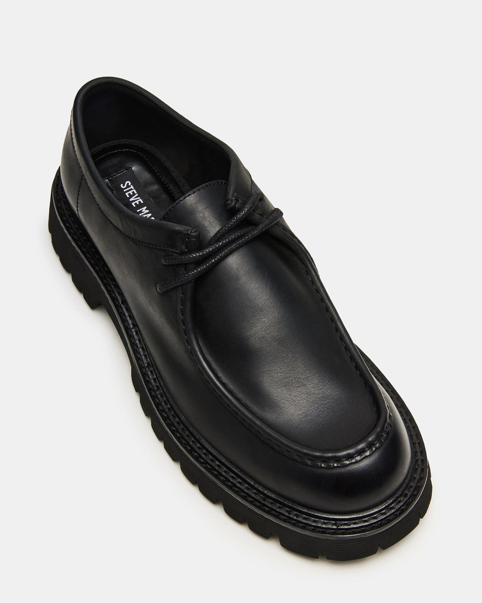 KALKIN BLACK LEATHER Male Product Image