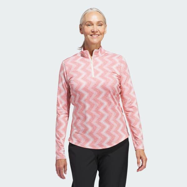 Ultimate365 Printed Quarter-Zip Mock Product Image