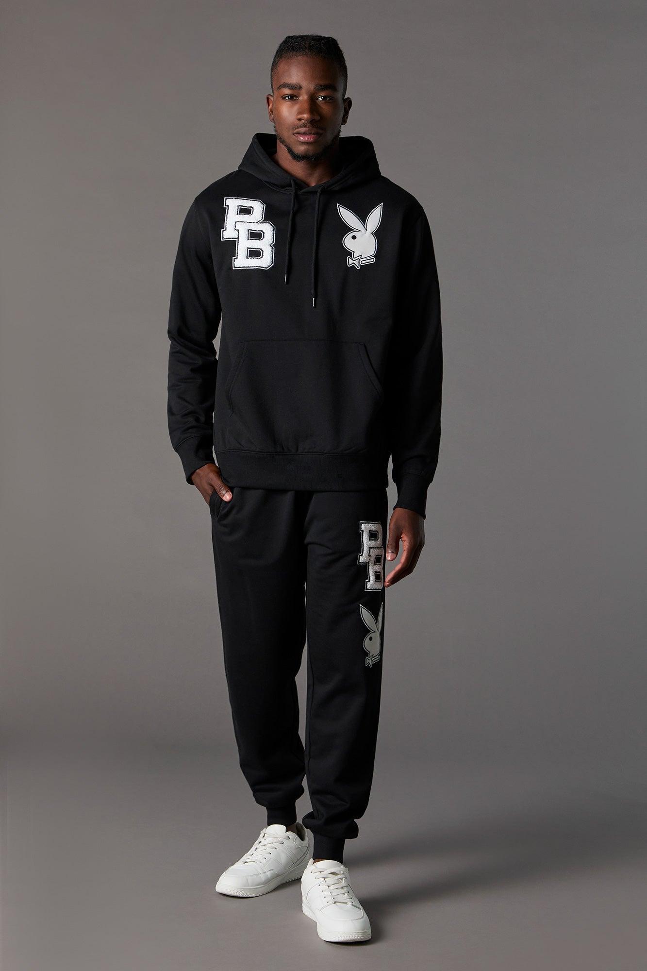 Playboy Embroidered Fleece Jogger Male Product Image