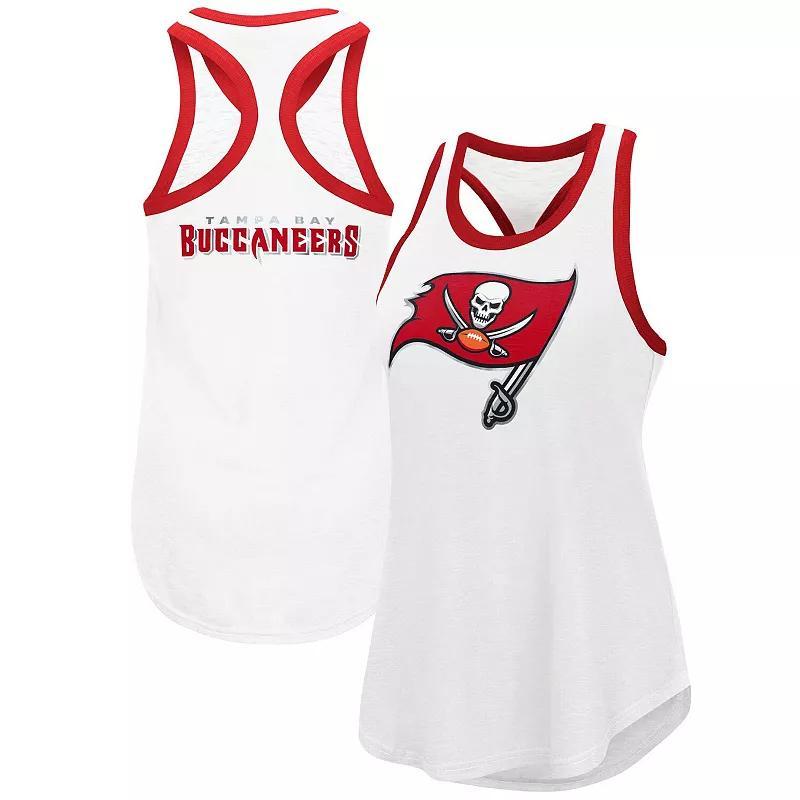 Women's G-III 4Her by Carl Banks White Tampa Bay Buccaneers Tater Tank Top Product Image