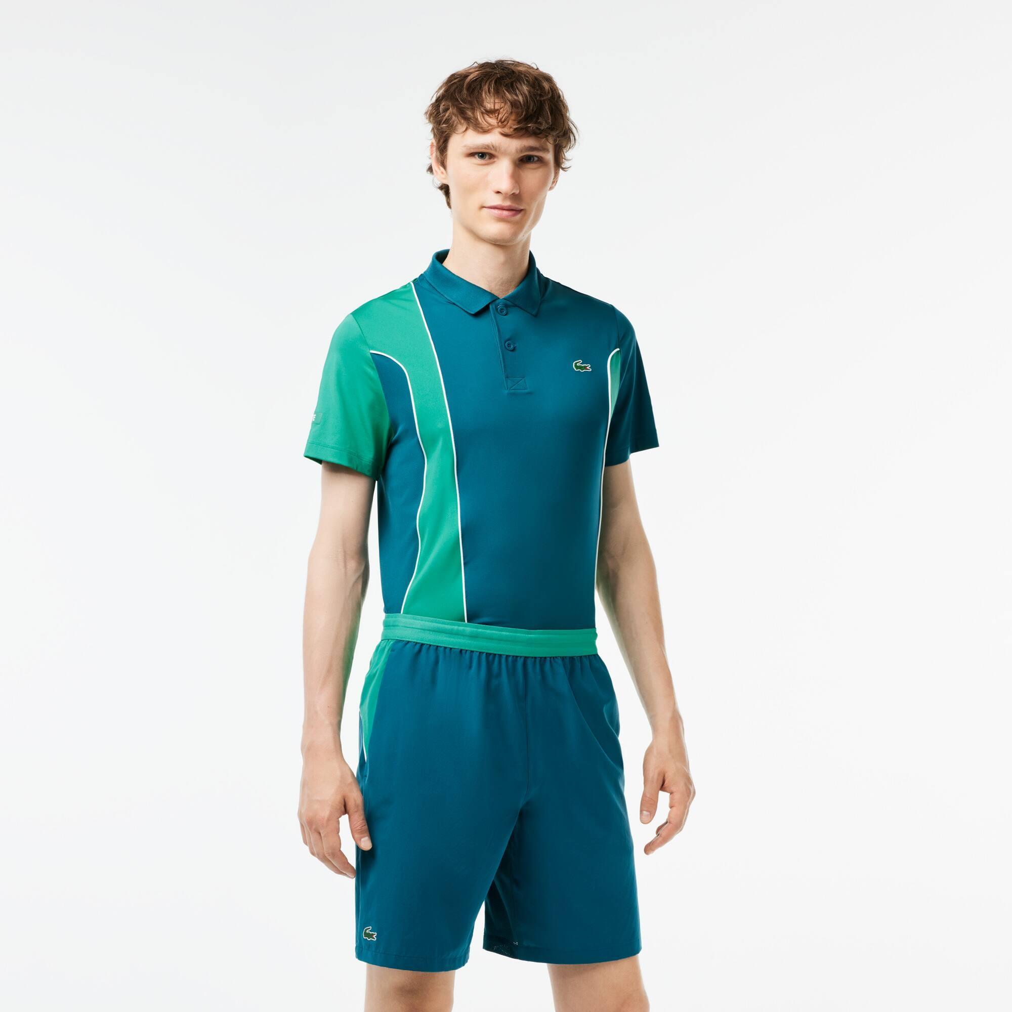 Men’s Lacoste SPORT x Novak Djokovic Colour-Block Shorts Product Image