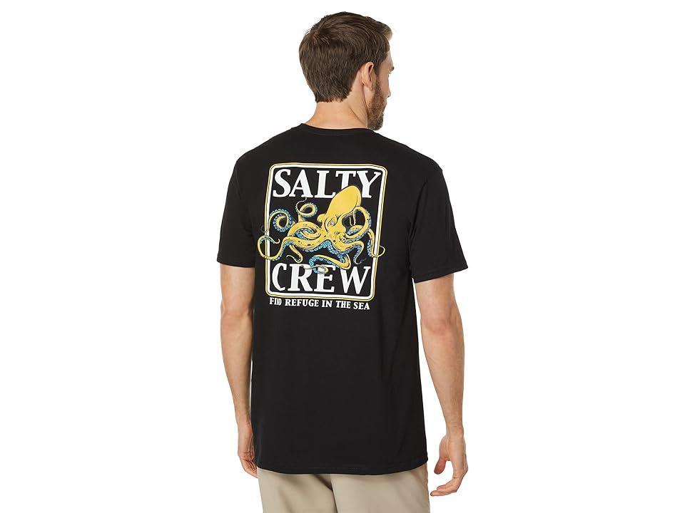 Salty Crew Ink Slinger Standard Short Sleeve Tee (Light Blue) Men's Clothing Product Image