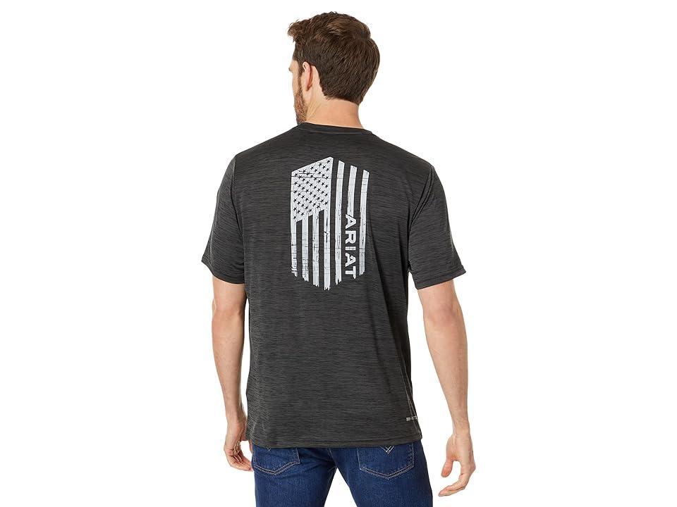 Ariat Charger Vertical Flag Short-Sleeve Jersey Graphic T Product Image