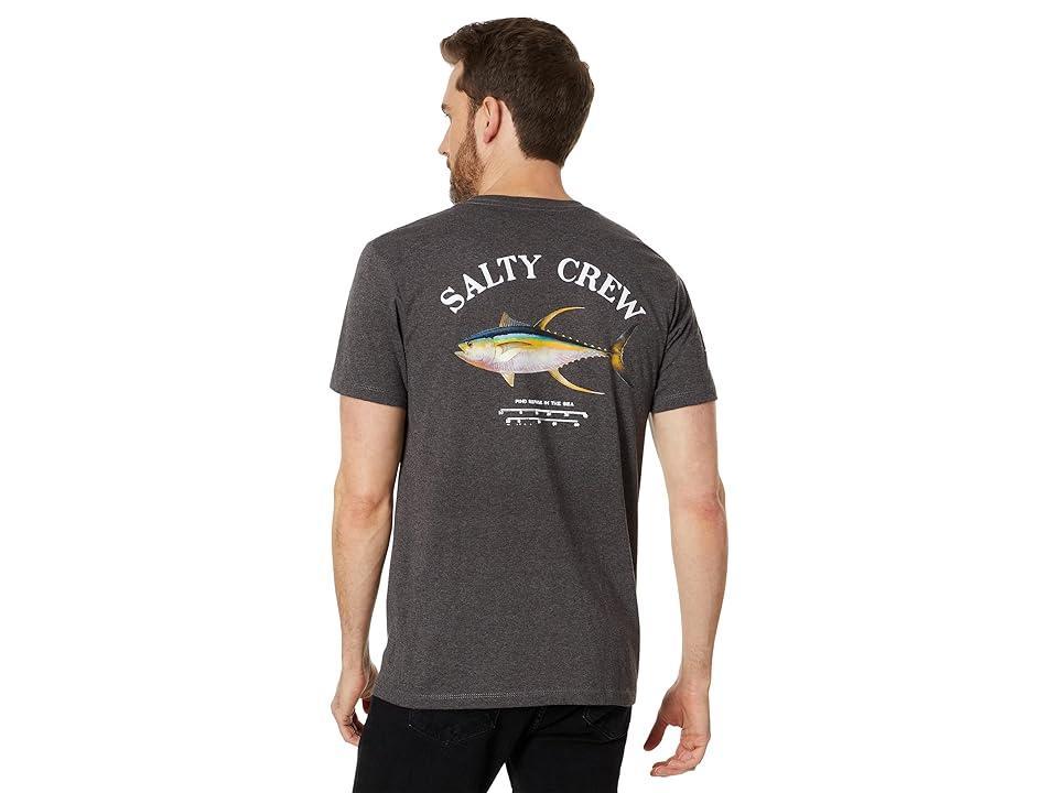 Salty Crew Ahi Mount Short Sleeve Tee (Grey Heather) Men's Clothing Product Image