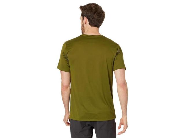 The North Face Elevation Short Sleeve (Forest ) Men's Clothing Product Image