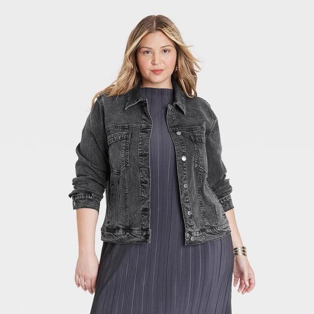 Womens Jacket - Ava & Viv Black XXL Product Image