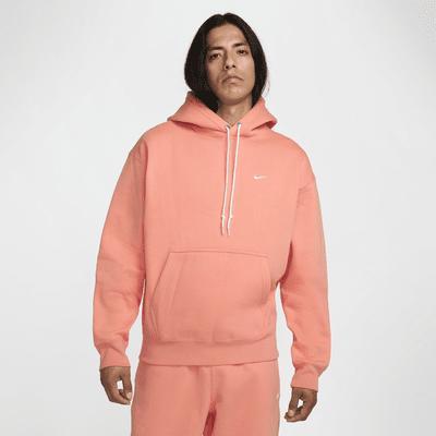 Nike Men's Solo Swoosh Fleece Pullover Hoodie Product Image