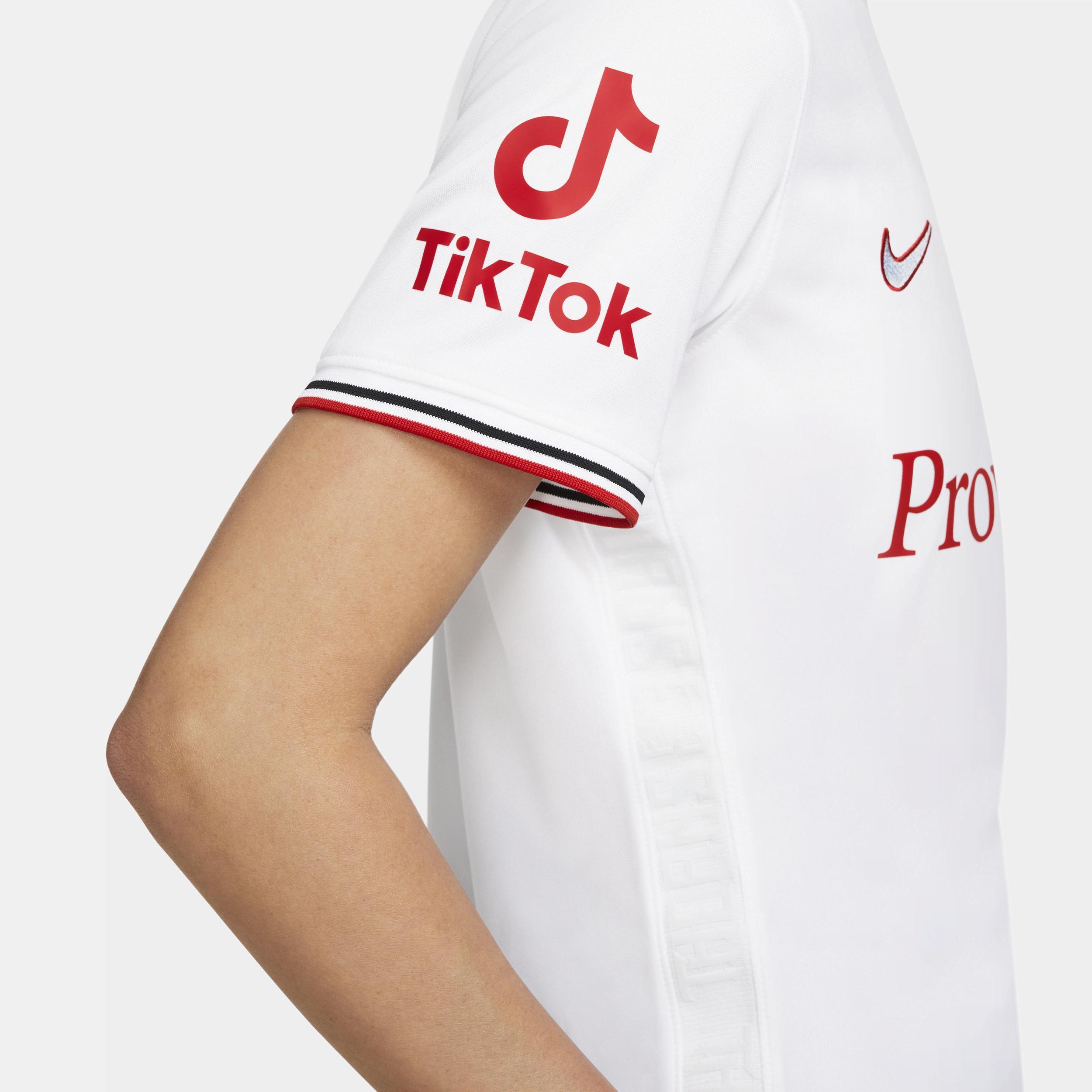 Womens Nike White Portland Thorns Fc 2022 Replica Away Match Jersey - White Product Image