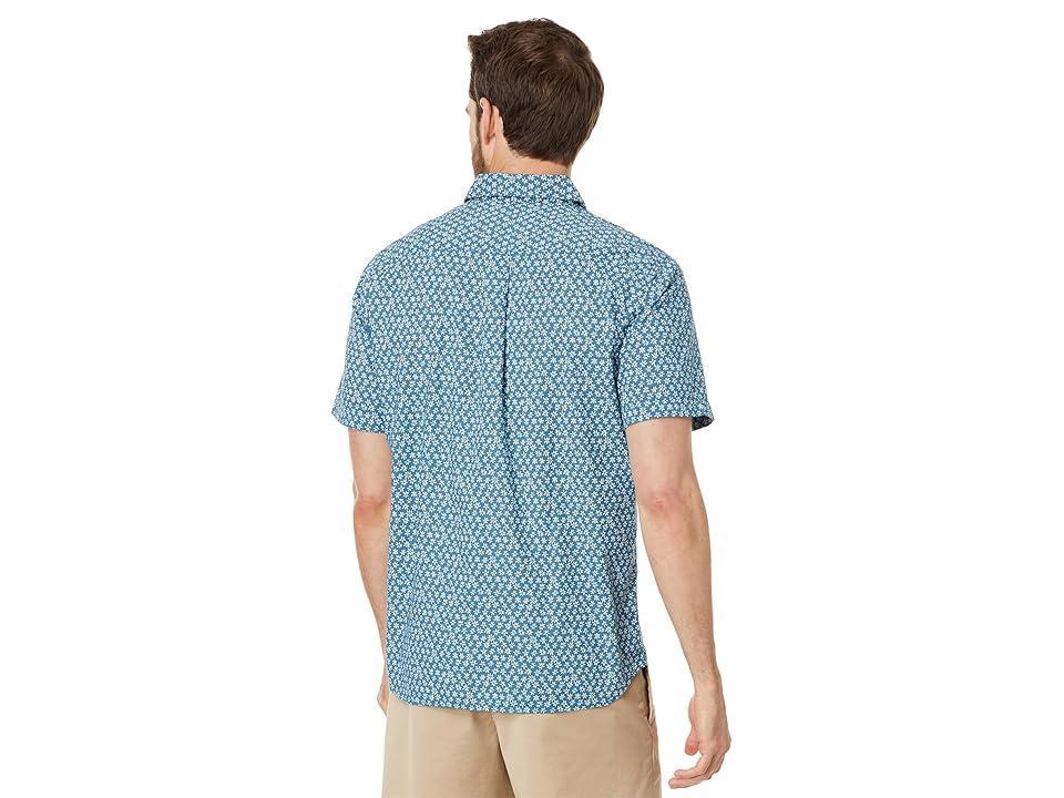 Vineyard Vines Floral Micro Printed Casual Short Sleeve (Floral Micro Chappy Mall) Men's Jacket Product Image