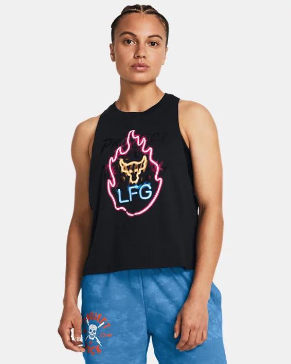 Women's Project Rock Neon Flame Tank Product Image