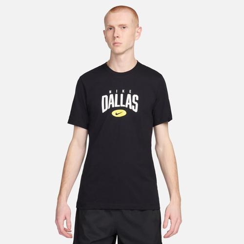 Nike Mens Nike NSW Short Sleeve City T-Shirt Dallas - Mens White Product Image